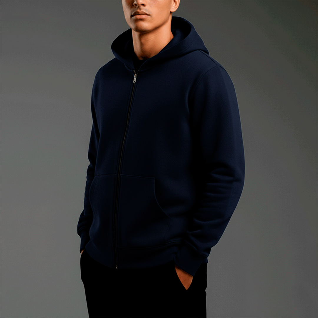 basic blanks - ZIP HOODIE (350GSM)