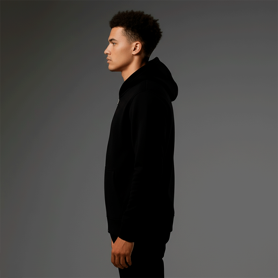 basic blanks - ZIP HOODIE (350GSM)
