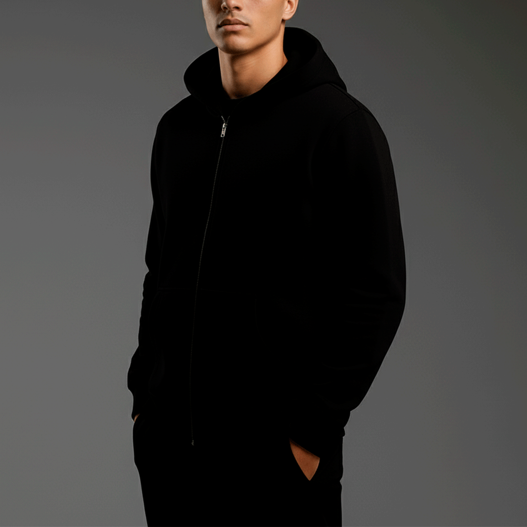 basic blanks - ZIP HOODIE (350GSM)