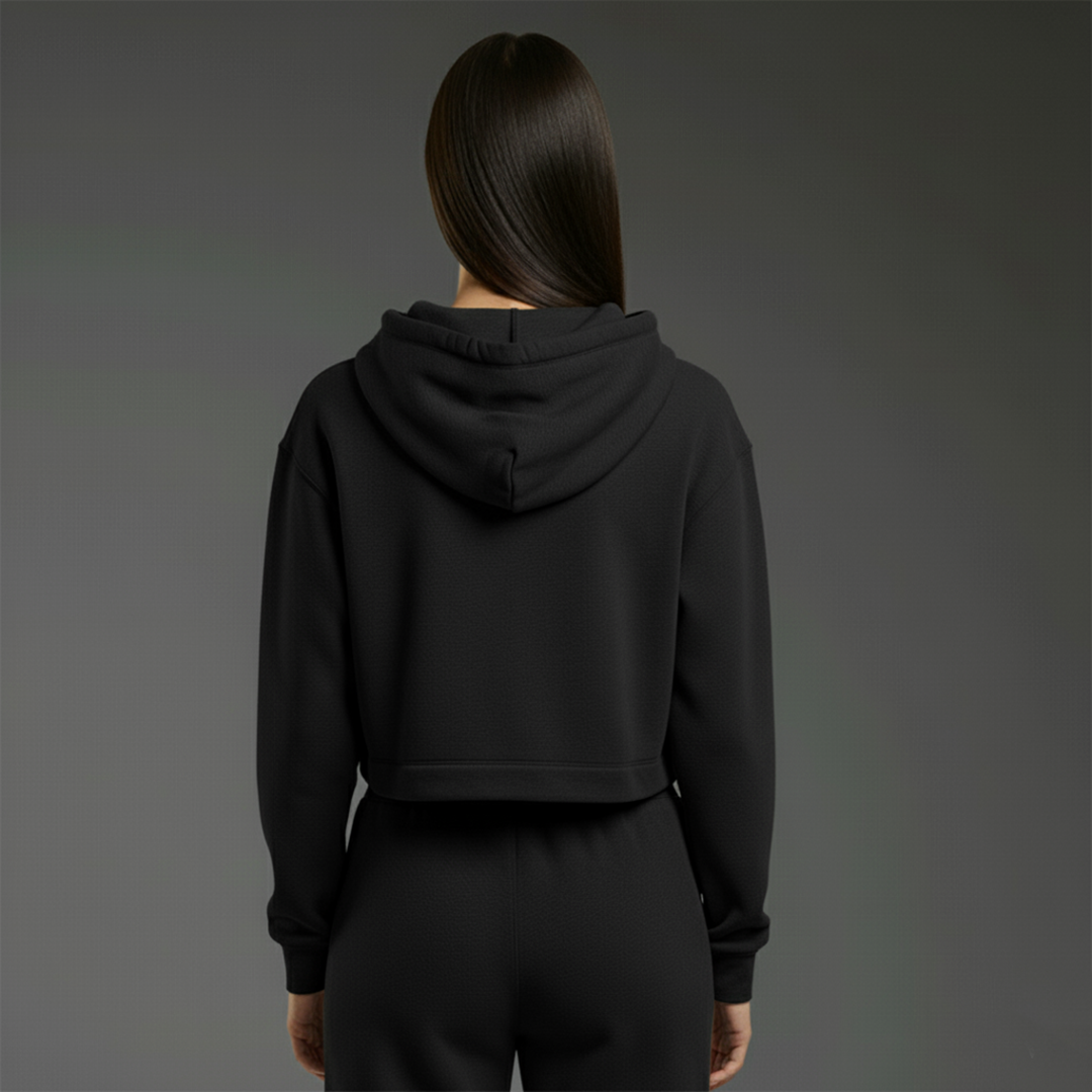 basic blanks - CROPPED HOODIE (290 GSM)
