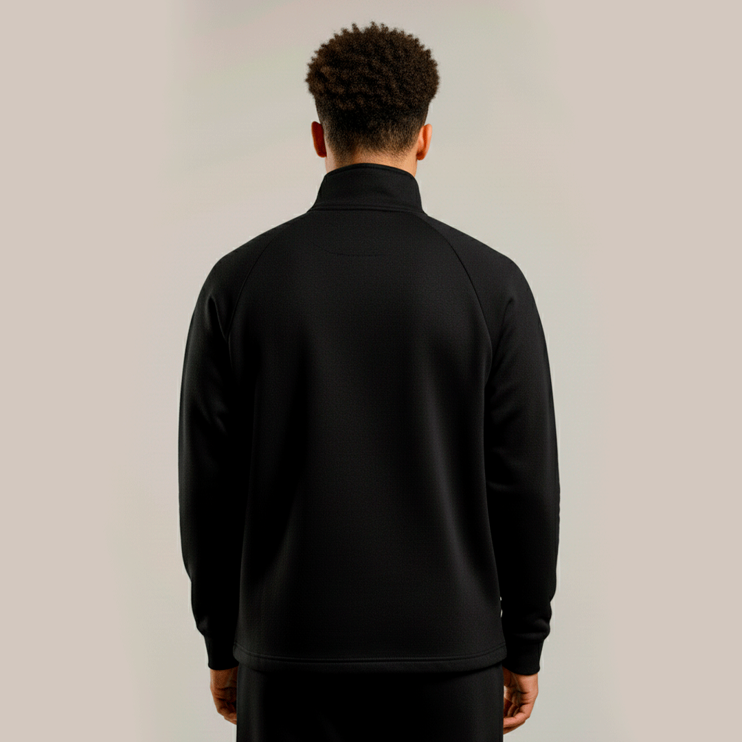 premium blanks - HALF ZIP PULLOVER 320GSM
