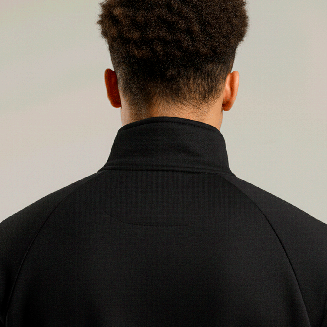 premium blanks - HALF ZIP PULLOVER 320GSM