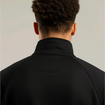 premium blanks - HALF ZIP PULLOVER 320GSM