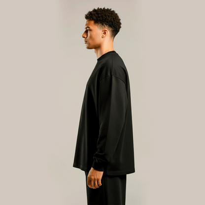 premium blanks - LONGSLEEVE OVERSIZE 240GSM