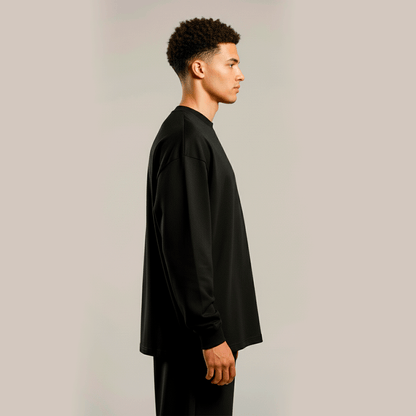 premium blanks - LONGSLEEVE OVERSIZE 240GSM
