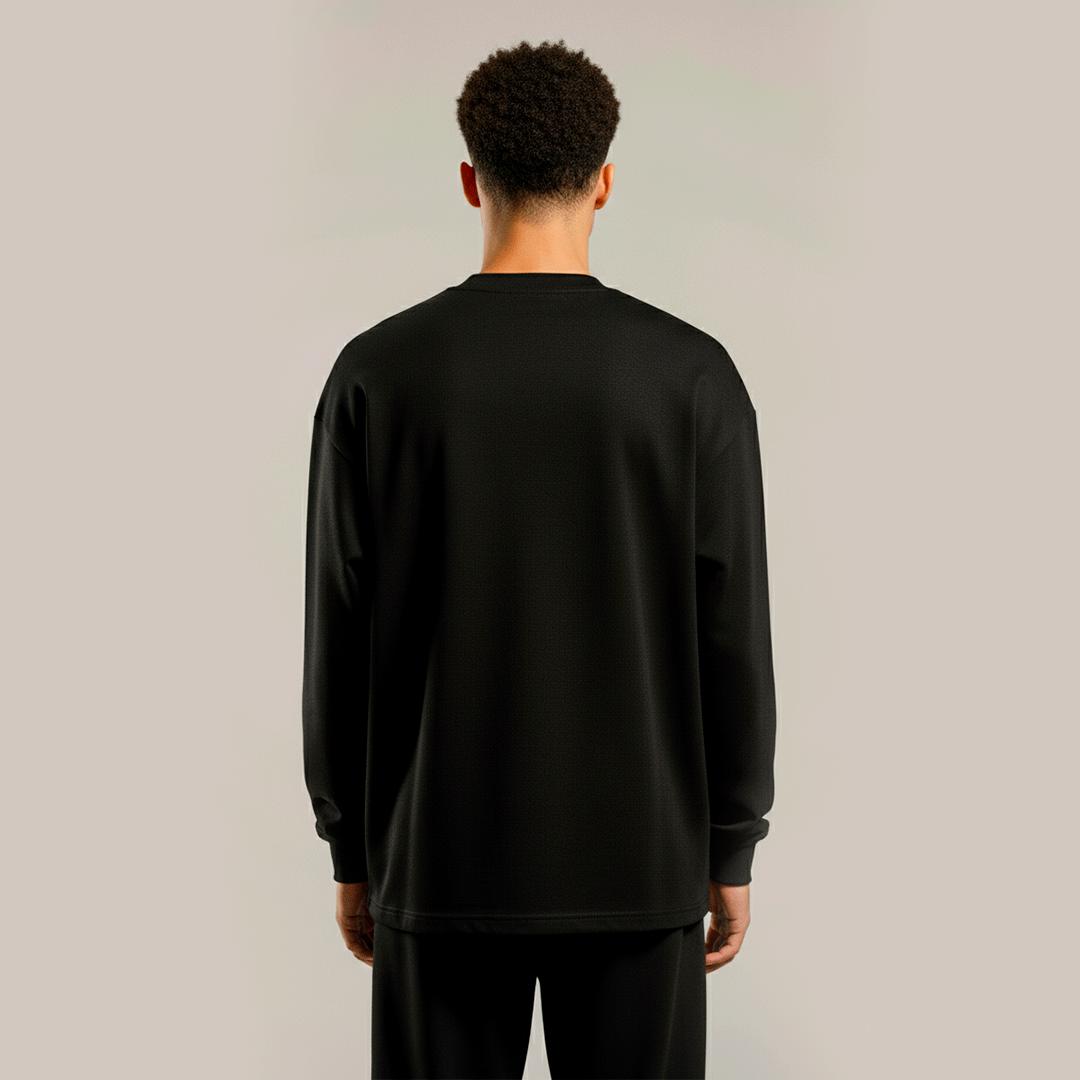 premium blanks - LONGSLEEVE OVERSIZE 240GSM