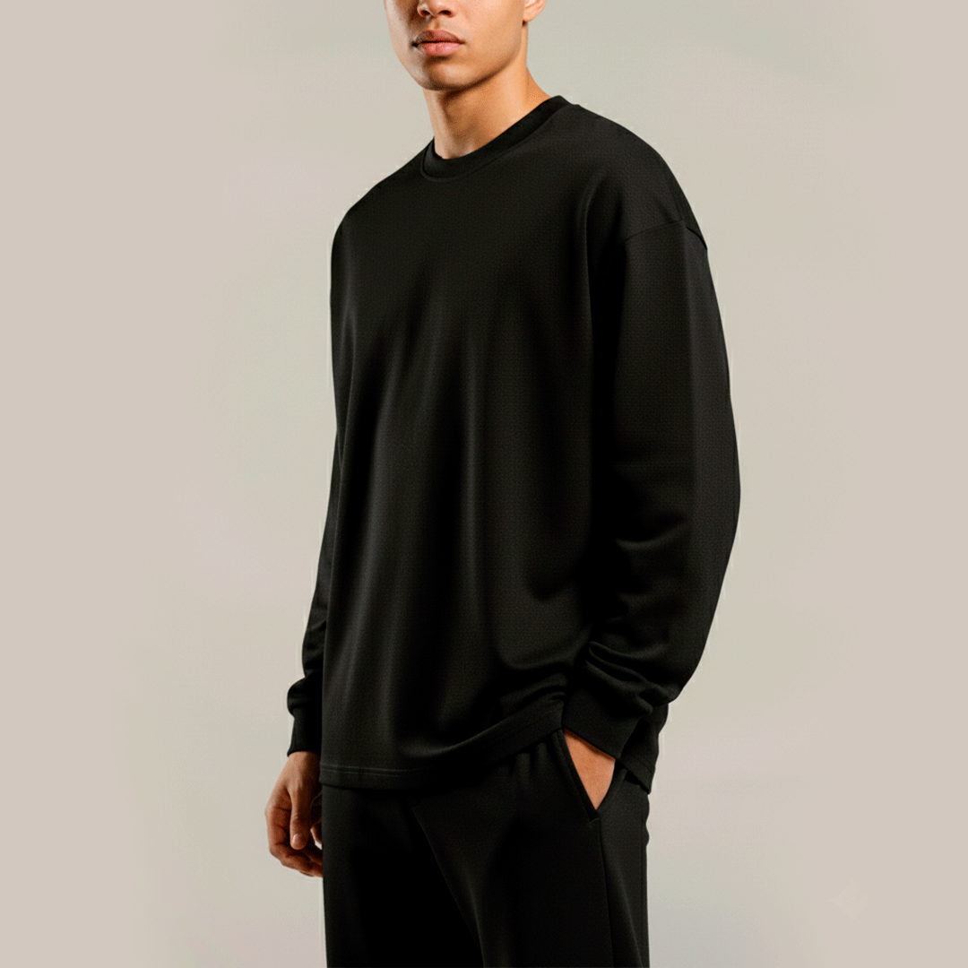 premium blanks - LONGSLEEVE OVERSIZE 240GSM