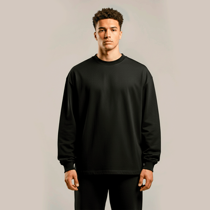 premium blanks - LONGSLEEVE OVERSIZE 240GSM